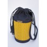 Cesta Redondo - Natural e Amarelo